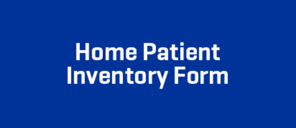 text Home Patient Inventory Form
