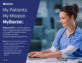 Cover of My Baxter Quick Reference Guide (Order History-No Fees)